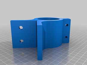 Bir 52 mm mil dirseği seinci değirmen parçalar 3d print model - Mito3D