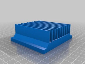 heat sink - right large 3d printing 3d print model - Mito3D
