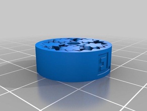 small customized gear bearing parts 3d print model - Mito3D