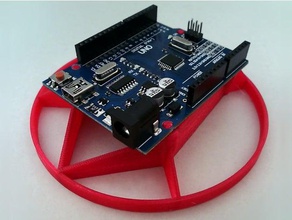 arduino desktop stand electronics minimalist prototyping quick testing 3d print model - Mito3D