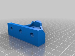 wall mounted bracket - 6mm slot diy mounting perspex xcarve 3d print model - Mito3D