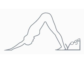 yoga telefono in stile stand office 3d print model - Mito3D