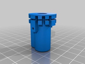 automatic umbrella top replacement parts 3d print model - Mito3D