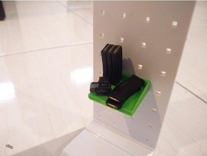 1 6 escala de armas rack bandeja brinquedo & acessórios para jogos 3d print model - Mito3D