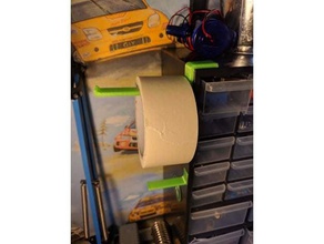 universal holder glue required organization tape 3d print model - Mito3D
