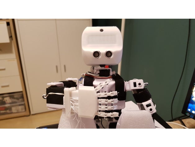 mechanische Roboter-hand entwickelt, ez robot jd in der Robotik ez-b ez-robot ez-Roboter hand Roboter Roboter-finger 3D print model - Mito3D