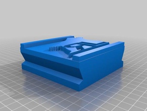 wolf - primer intento signos y logotipos personalizado 3d print model - Mito3D
