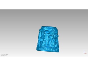peri bacalar kalemlik exploraciones & réplicas histórico lápiz de la copa titular un turquía el turco 3d print model - Mito3D