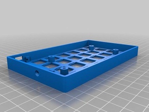 mysplit 4x6+1 caso computer tastiera 3d print model - Mito3D