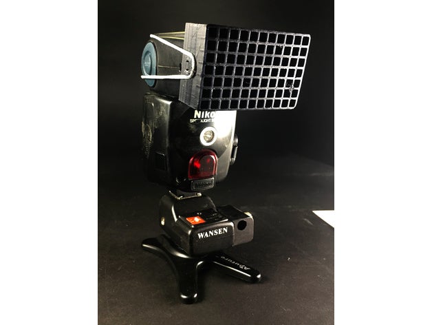 flash-raster Kamera 3D print model - Mito3D