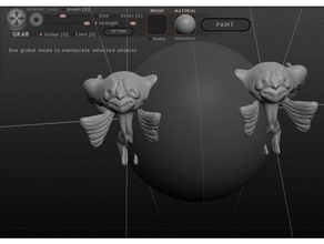 creepy poisson chose sculptures 3d print model - Mito3D