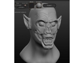 nosferatu tête sculptures 3d print model - Mito3D