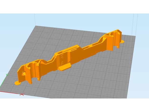 dagoma de200 support plateau avant tray front 3d printer parts discoeasy200 discoeasy 200 3D print model - Mito3D