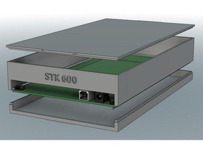 stk600 caso eletrônica 3d print model - Mito3D