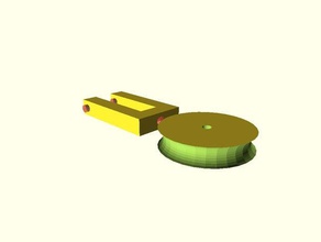 customizable pulley engineering 3d print model - Mito3D