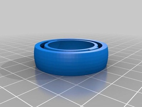 2 gyro anello giocattoli meccanici su misura 3d print model - Mito3D