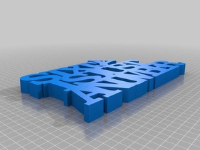60 just number sculptures customized 3d print model - Mito3D