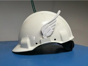 wings hard hat tools helmet mount protective safety wing 3d print model - Mito3D