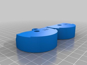 hexmate ronde zc750 de serrage L'impression 3d 3d print model - Mito3D