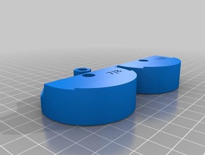 hexmate ronda zc875 de la abrazadera La impresión en 3d 3d print model - Mito3D