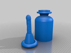 jeannie bottle nsfw tools 3d print model - Mito3D