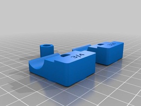 hexmate carré zc750 de serrage L'impression 3d 3d print model - Mito3D