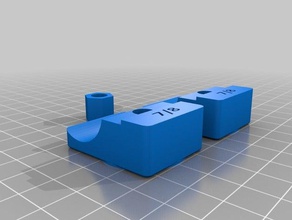 hexmate carré zc875 de serrage L'impression 3d 3d print model - Mito3D