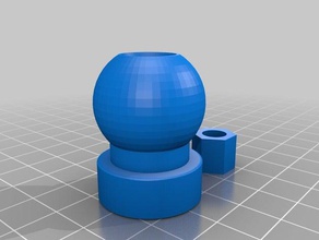 hexmate 26mmball inline La stampa 3d 3d print model - Mito3D