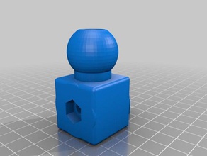 26mmball hexmate blok 3d baskı 3d print model - Mito3D