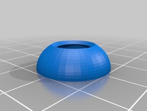 7-16 hexhead 20mm botón La impresión en 3d 3d print model - Mito3D