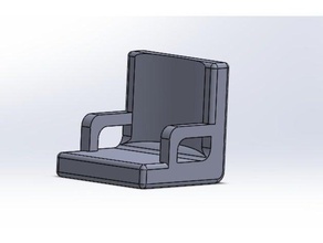 cadeira A impressão 3d futebol estádio 3d print model - Mito3D