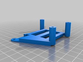 anycubic mosfet montaj çerçevesi 3d yazıcı parçaları 3d print model - Mito3D