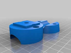 awb clamp mount 0875 - 125 fhbolt 3d printing 3d print model - Mito3D