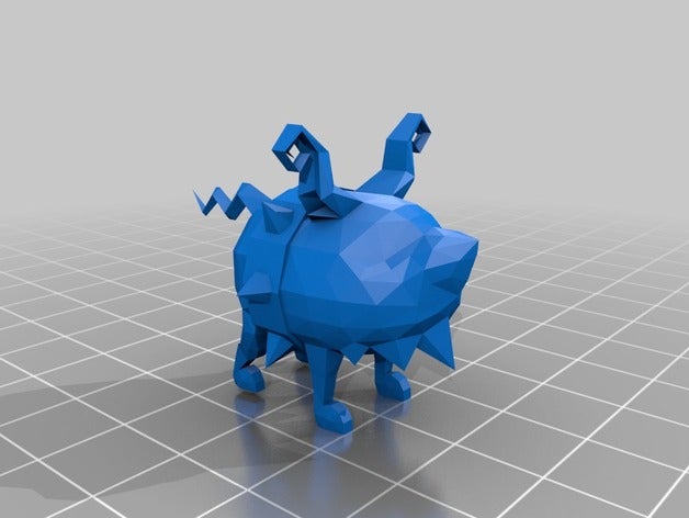 kingdom hearts rabiddog 3d baskı 3D print model - Mito3D