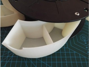 openscad bobine tiroir boîte de rangement entièrement personnalisable porte-outils & boîtes customizer filament rack recycler la le stockage 3d print model - Mito3D