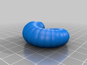my customized simple nautilus shell 3d printing tests 3d print model - Mito3D