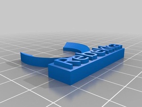 garrafa marcador A impressão 3d 3d print model - Mito3D