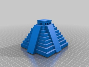 chichen ıtza binalar ve yapılar 3d print model - Mito3D
