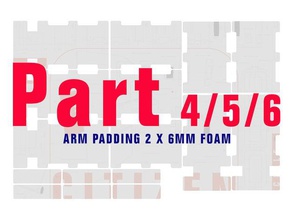 ciudadano escudo antidisturbios - brazo relleno el arte interactivo 3d print model - Mito3D
