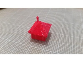 casa in miniatura mini piccola 3d print model - Mito3D