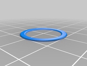frisbee 3d printing circular hollow ultimate 3d print model - Mito3D