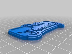 paola Anahtarlık özelleştirilmiş 3d print model - Mito3D