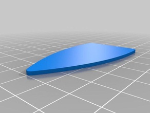 winglets micro flying wing toys & games fly fpv game tiny toy winglet 3d print model - Mito3D