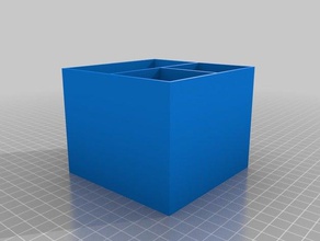 organizzatore di dialogo i contenitori box 3d print model - Mito3D