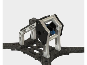 arayıcı kafes gerçek cam monte edin hobi alphasquad alphasquadmultirotor kamera yarışçı seekerhs PDA 3d print model - Mito3D
