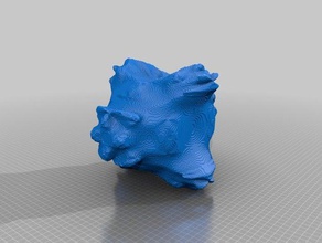 mandelbulb n3 3d-drucken geometrie stl Sache 3d print model - Mito3D