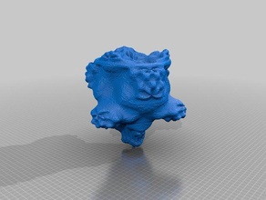 mandelbulb n4 3d printing geometry stl 3d print model - Mito3D