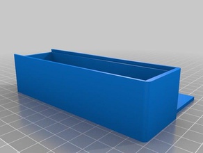 meine angepasste Schiebedeckel-box Container kundengebundene 3d print model - Mito3D