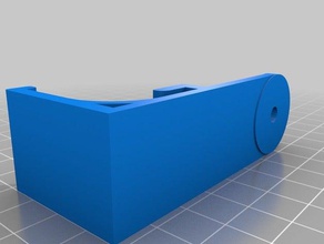 m3d filament guide - plat L'imprimante 3d de pièces 3d print model - Mito3D
