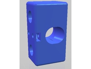 adjustable laser holder 12mm ciclop 3d printing 3d print model - Mito3D
